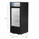 Koolmore KM-MDR-1D-6C 21" One Glass Door Commercial Merchandiser Refrigerator addl-2