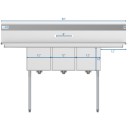 Koolmore SC121610-12B3 60" Three Compartment Stainless Steel Sink with Two Drainboards addl-4