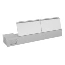 Koolmore SCDC-8P-SSL 71" Eight Pan Countertop Refrigerated Prep Station addl-3