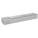 Koolmore SCDC-8P-SSL 71" Eight Pan Countertop Refrigerated Prep Station addl-2