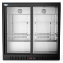 Koolmore BC-2DSL-BK 35" Two Door Black Bar Refrigerator addl-2