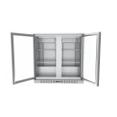 Koolmore BC-2DSW-SS 35" Two Door Stainless Steel Back Bar Refrigerator addl-2