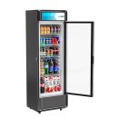 Koolmore MDR-9CP 22" One Glass Door Merchandiser Refrigerator in Black addl-3