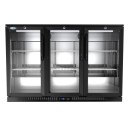 Koolmore BC-3DSW-BK 53" Three Door Black Back Bar Refrigerator addl-2
