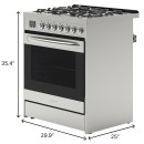 Koolmore KM-FR30G-SS 30" Professional Gas Range with Convection Oven addl-5