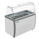 Koolmore KM-GDC-49SD-FG 50" Gelato Dipping Cabinet Display Freezer with Sneeze Guard addl-5