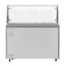 Koolmore KM-GDC-49SD-FG 50" Gelato Dipping Cabinet Display Freezer with Sneeze Guard addl-2