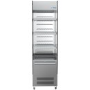 Koolmore CDAU-7C-SS 26" Grab and Go Stainless Steel Open Air Merchandiser addl-1
