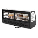 Koolmore CDC-8C-BK 60" Countertop Black Refrigerated Bakery Display Case  addl-1
