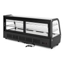 Koolmore CDC-8C-BK 60" Countertop Black Refrigerated Bakery Display Case  addl-4