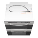 Koolmore KM-WO30D-SS 51"H Stainless Steel Convection Oven Double Unit, Wall Mount 5 cu. ft. addl-1
