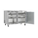 Koolmore KM-UCR-2DSS Two Door Stainless Steel Undercounter Refrigerator 48" addl-2