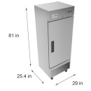 Koolmore RIR-1D-SS-19C 29" One Solid Door Reach In Refrigerator 15.5 cu. ft. addl-2