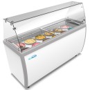 Koolmore KM-ICD-71SD-FG 70" Ice Cream Dipping Display Cabinet with Sneeze Guard addl-5