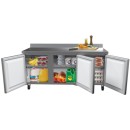 Koolmore RWT-3D-16C 72" Three Door Worktop Refrigerator with 3.5" Backsplash addl-1