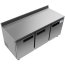 Koolmore RWT-3D-16C 72" Three Door Worktop Refrigerator with 3.5" Backsplash addl-3