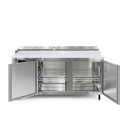 Koolmore KM-RPPS-2DSS 71" Two Door Refrigerated Pizza Prep Table addl-2