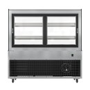 Koolmore BDC-13C 47" Dry Bakery Display Case with Front Curved Glass Protection addl-3