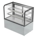 Koolmore BDC-13C 47" Dry Bakery Display Case with Front Curved Glass Protection addl-5