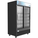 Koolmore MDR-2D-GSLD 53" Two Glass Door Merchandiser Refrigerator in Black addl-4