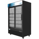 Koolmore MDR-2D-GSLD 53" Two Glass Door Merchandiser Refrigerator in Black addl-5