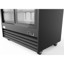 Koolmore MDR-2D-GSLD 53" Two Glass Door Merchandiser Refrigerator in Black addl-1