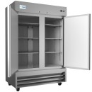 Koolmore RIF-2D-SS 54" Two Solid Door Reach-In Freezer addl-4