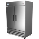 Koolmore RIR-2D-SS 54" Two Solid Door Reach In Refrigerator addl-5