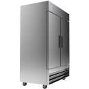 Koolmore RIR-2D-SS 54" Two Solid Door Reach In Refrigerator addl-2