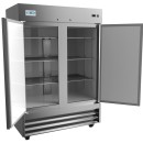 Koolmore RIR-2D-SS 54" Two Solid Door Reach In Refrigerator addl-4