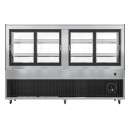Koolmore BDC-20C 71" Dry Bakery Display Case with Front Curved Glass Protection addl-3
