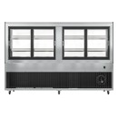 Koolmore BDC-20C 71" Dry Bakery Display Case with Front Curved Glass Protection addl-3
