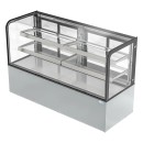 Koolmore BDC-20C 71" Dry Bakery Display Case with Front Curved Glass Protection addl-5