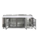Koolmore KM-RPPS-3DSS 92" Three Door Refrigerated Pizza Prep Table addl-5