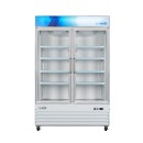 Koolmore MDF-2GD-45C-WH 53" Two Glass Door Merchandiser Freezer in White addl-1