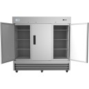 Koolmore RIF-3D-SS 82" Three Solid Door Reach-In Freezer addl-3