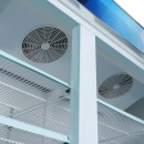 Koolmore MDF-3GD-52C-WH 80" Three Glass Door Merchandiser Freezer in White addl-5