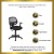 Flash Furniture LF-W-118A-BK-GG Mid-Back Black Mesh Swivel Task Chair addl-2