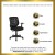 Flash Furniture LF-W-95A-BK-GG Mid Back Black Mesh Swivel Task Chair with Mesh Padded Seat addl-2