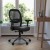 Flash Furniture LF-W42-L-GG Mid-Back Super Mesh Office Chair with Black Italian Leather Seat and Knee Tilt Control addl-4