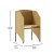 Flash Furniture MT-M6201-OAK-GG Starter Study Carrel/Oak Finish addl-1