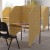 Flash Furniture MT-M6201-OAK-GG Starter Study Carrel/Oak Finish addl-7