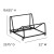 Flash Furniture RUT-188-DOLLY-GG Sled Base Stack Chair Dolly addl-1