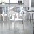 Flash Furniture RUT-418-WH-GG HERCULES Series 1000 Lb. Capacity White Plastic Cafe Stack Chair addl-2