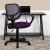 Flash Furniture WA-3074-PUR-A-GG Purple Mesh Computer Chair with Arms addl-3