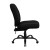 Flash Furniture WL-715MG-BK-GG Big & Tall Black Fabric Task Chair, 400 Lb. Capacity addl-3