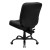 Flash Furniture WL-735SYG-BK-LEA-GG HERCULES Series Big & Tall Black Leather Executive Task Chair with Extra Wide Seat, 400 Lb. Capacity addl-2