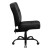 Flash Furniture WL-735SYG-BK-LEA-GG HERCULES Series Big & Tall Black Leather Executive Task Chair with Extra Wide Seat, 400 Lb. Capacity addl-3