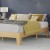 Flash Furniture YKC-1090-F-NAT-GG Natural Pine Finish Wood Full Platform Bed with Wooden Support Slats addl-5