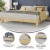 Flash Furniture YKC-1090-K-NAT-GG Natural Pine Finish Wood King Platform Bed with Wooden Support Slats addl-3